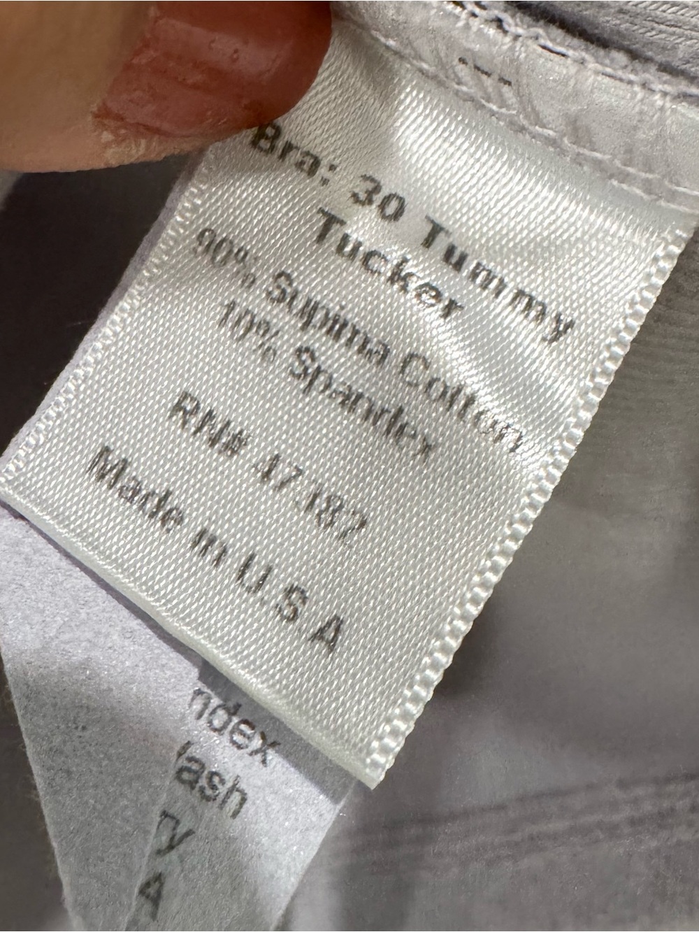 BNWT Bra30 by PJ Harlow Tummy Tucker Racerback Tank silver size XS $40 - Picture 7 of 11